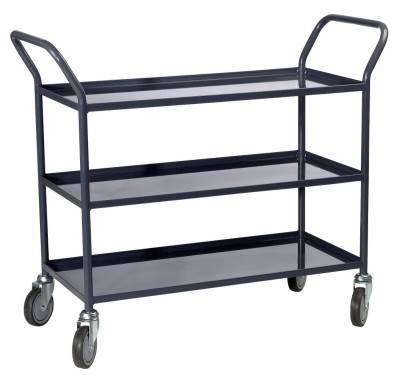 Servante à 3 plateaux tôle 935 x 435 mm 200 kg - FIMM - 880005285 - Imagen 1