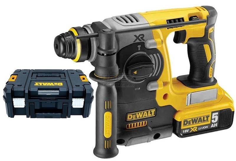 Perforateur DEWALT SDS-Plus 18V 5.0Ah + 2 Batteries + Chargeur - DCH273P2T - Image 1