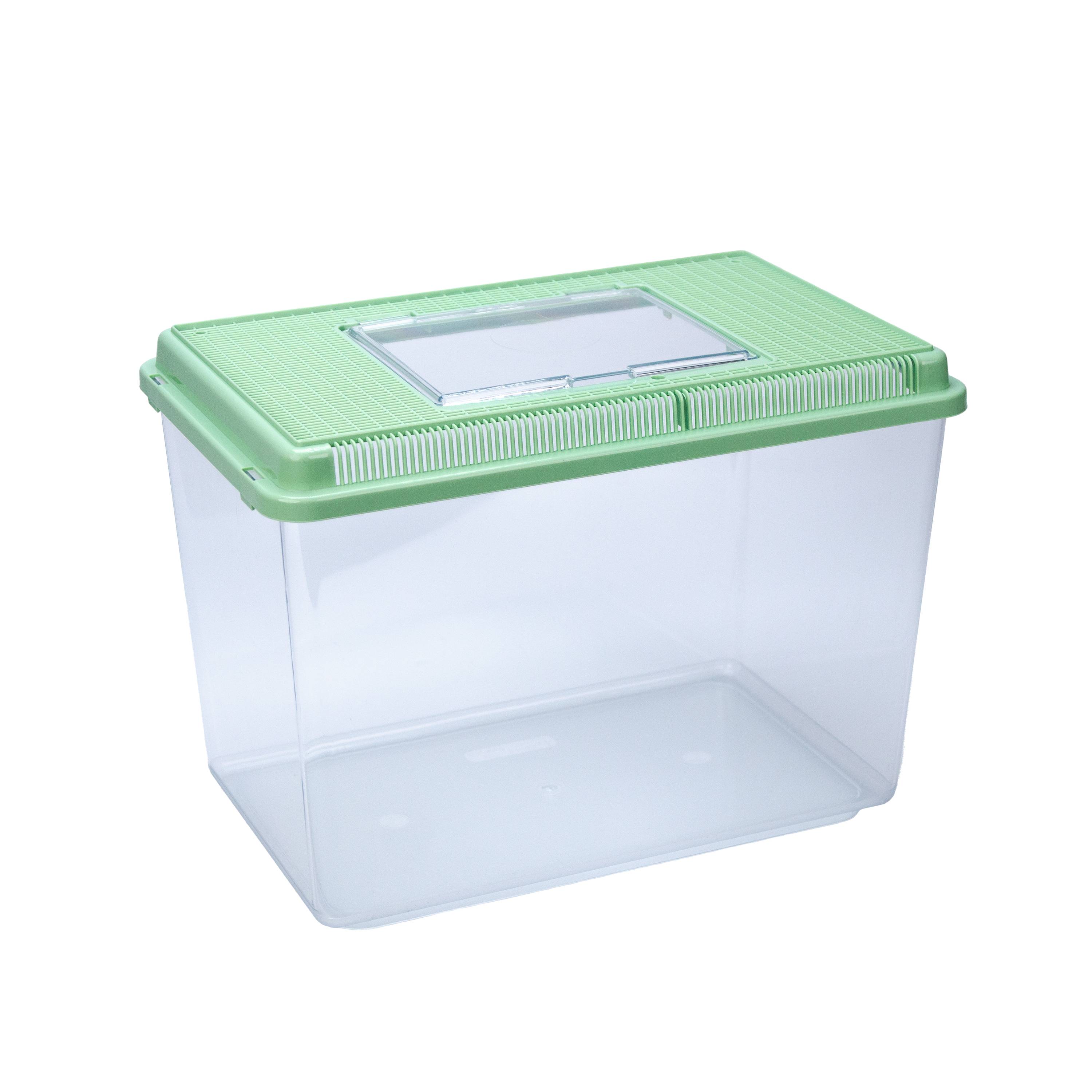 Ferplast - Ferplast Aquarium en plastique GEO MAXI Bac 21 L Conteneur pour petits animaux, aquarium, terrarium, insectes, bac à tortues, plastique robuste, - Imagen 1