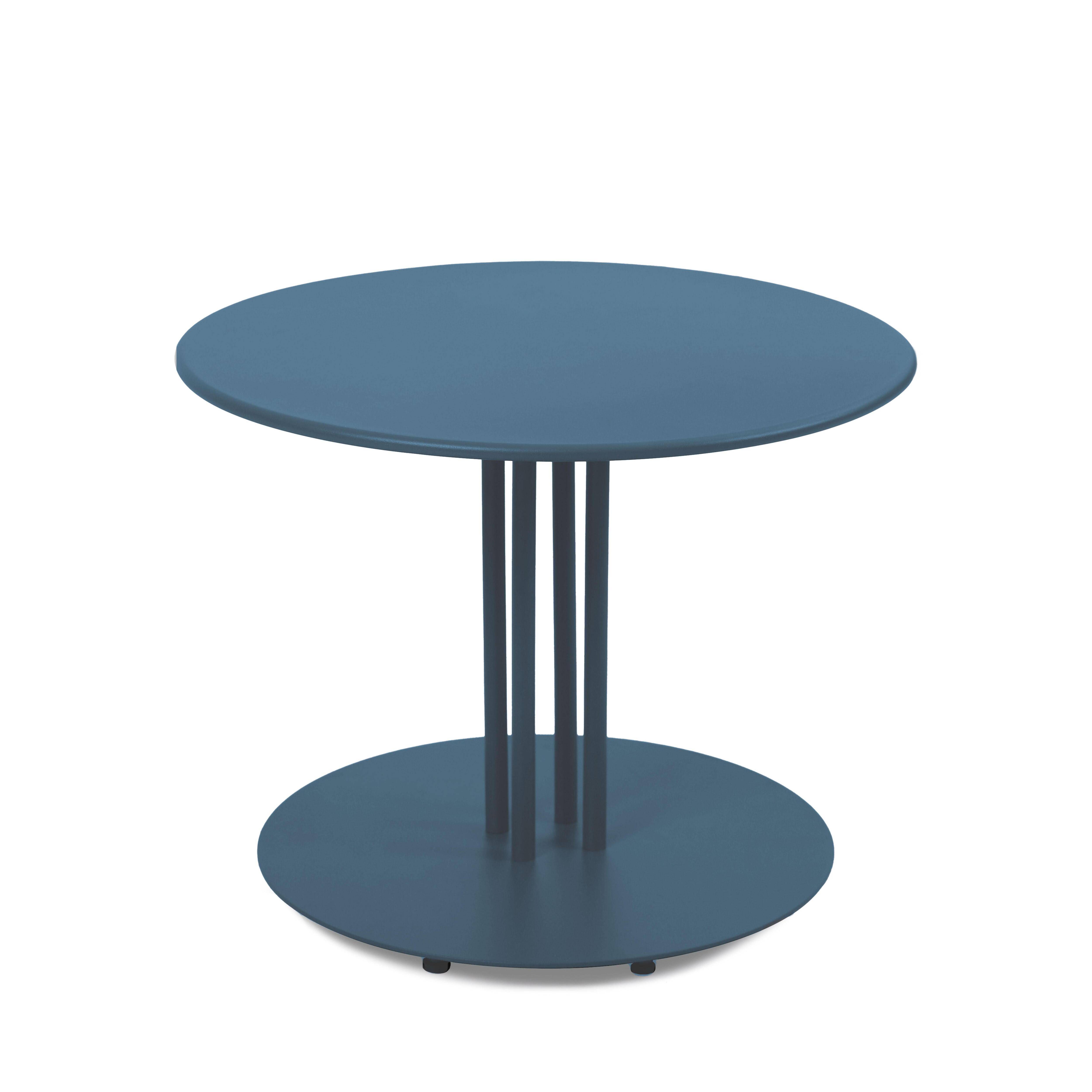 Oviala - Table basse de jardin bleu pacific 50 cm Skiro - Oviala - Image 1
