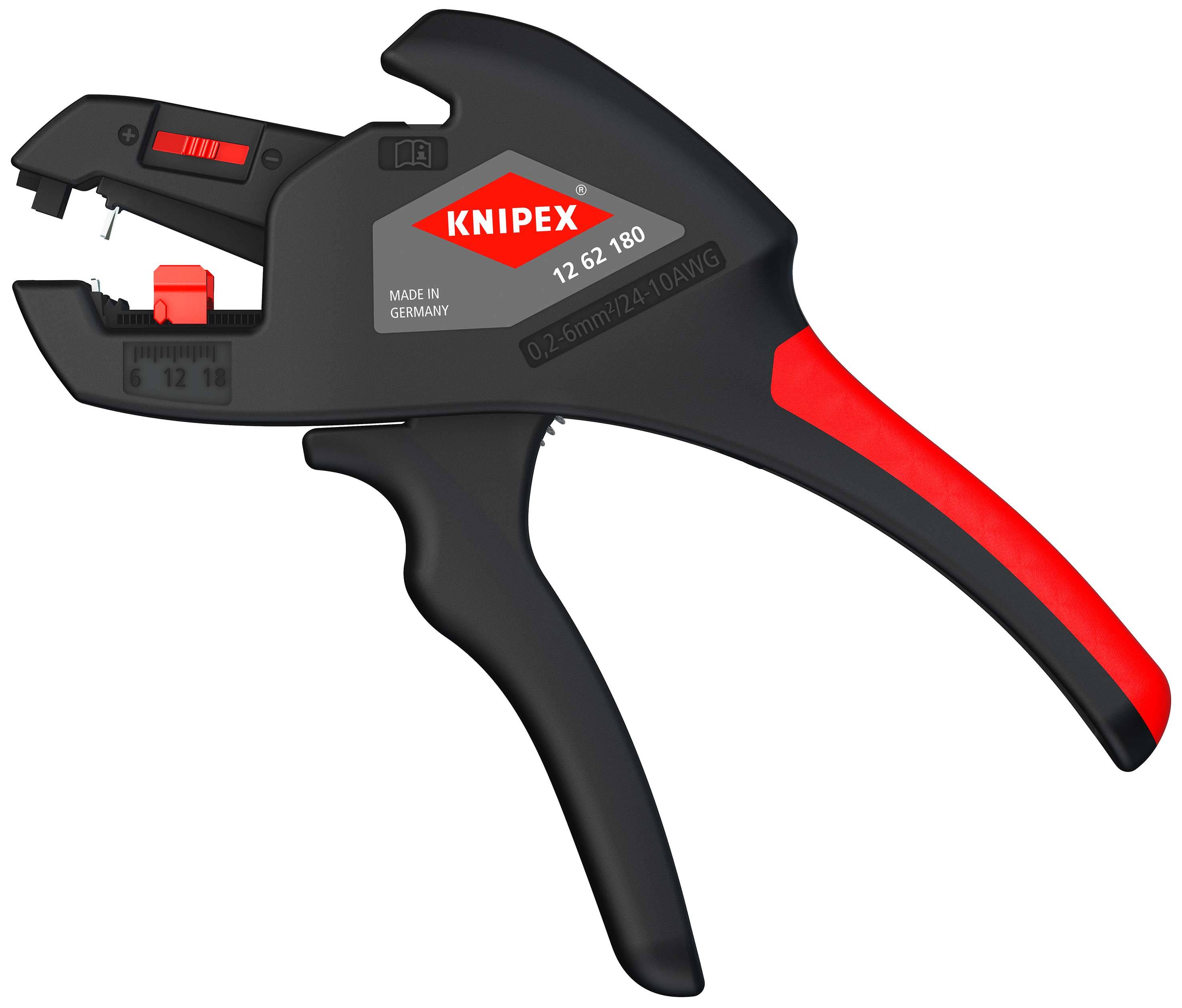 Knipex - Pince à dénuder automatique ComStrip - KNIPEX - 12 62 180 - Image 1