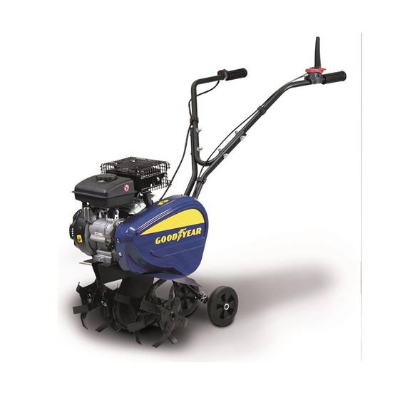 Motobineuse thermique 4T 99Cm3 Motoculteur à essence Largeur de travail 42cm GOODYEAR - Imagen 2
