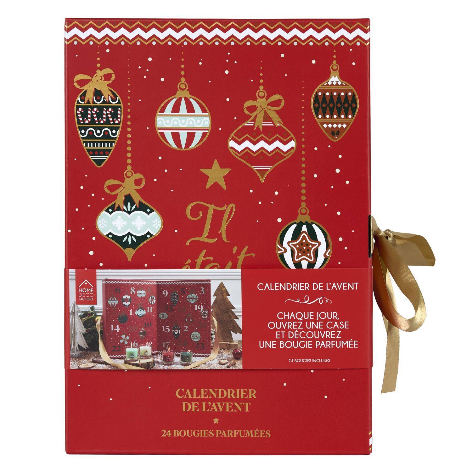 The Home Deco Factory - Calendrier de l'Avent 24 bougies parfumées - The Home Deco Factory - Imagen 6