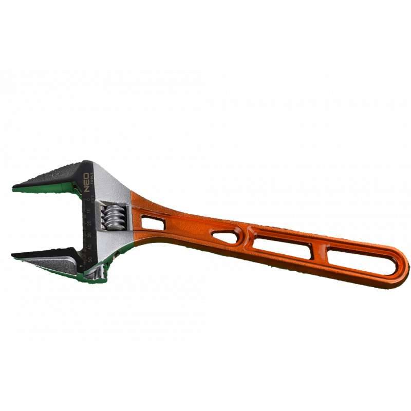 Neo Tools - Clés à molette manche metal plastifié 0-43 mm NEO TOOLS - taille 156 mm - NEO TOOLS - Imagen 1