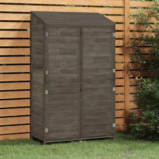 Vidaxl - Remise de jardin Anthracite 102x52x174,5cm Bois de sapin solide vidaXL 152192 - Image 1