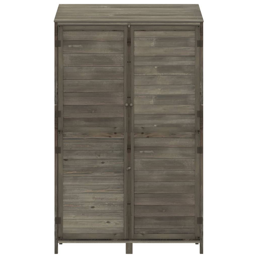 Vidaxl - Remise de jardin Anthracite 102x52x174,5cm Bois de sapin solide vidaXL 152192 - Image 5
