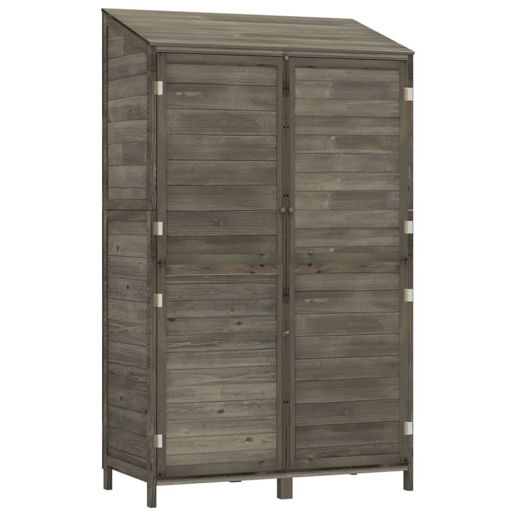 Vidaxl - Remise de jardin Anthracite 102x52x174,5cm Bois de sapin solide vidaXL 152192 - Image 2