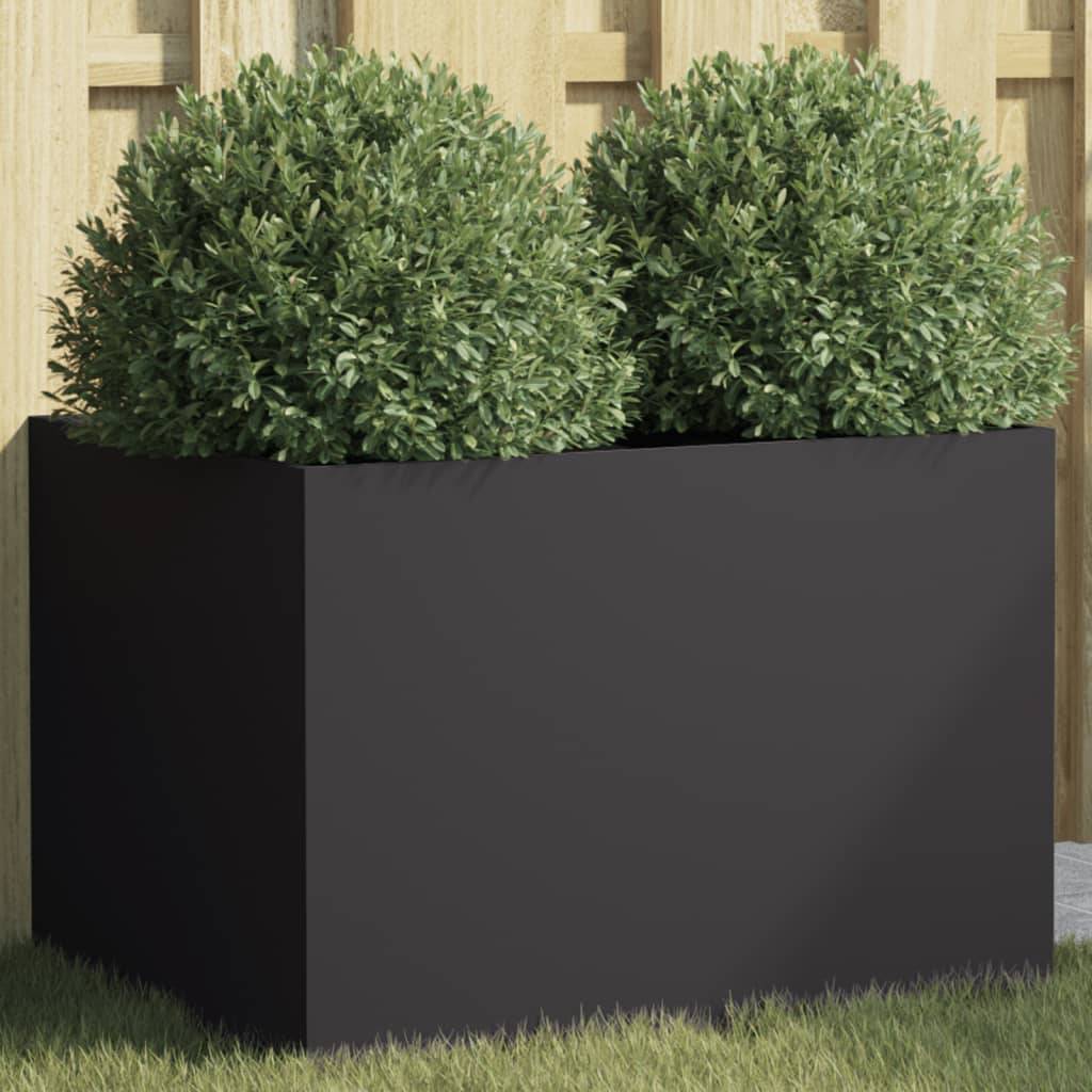 PANGIVO - Jardinière acier noir 62 x 47 x 46 cm - PANGIVO - Image 1