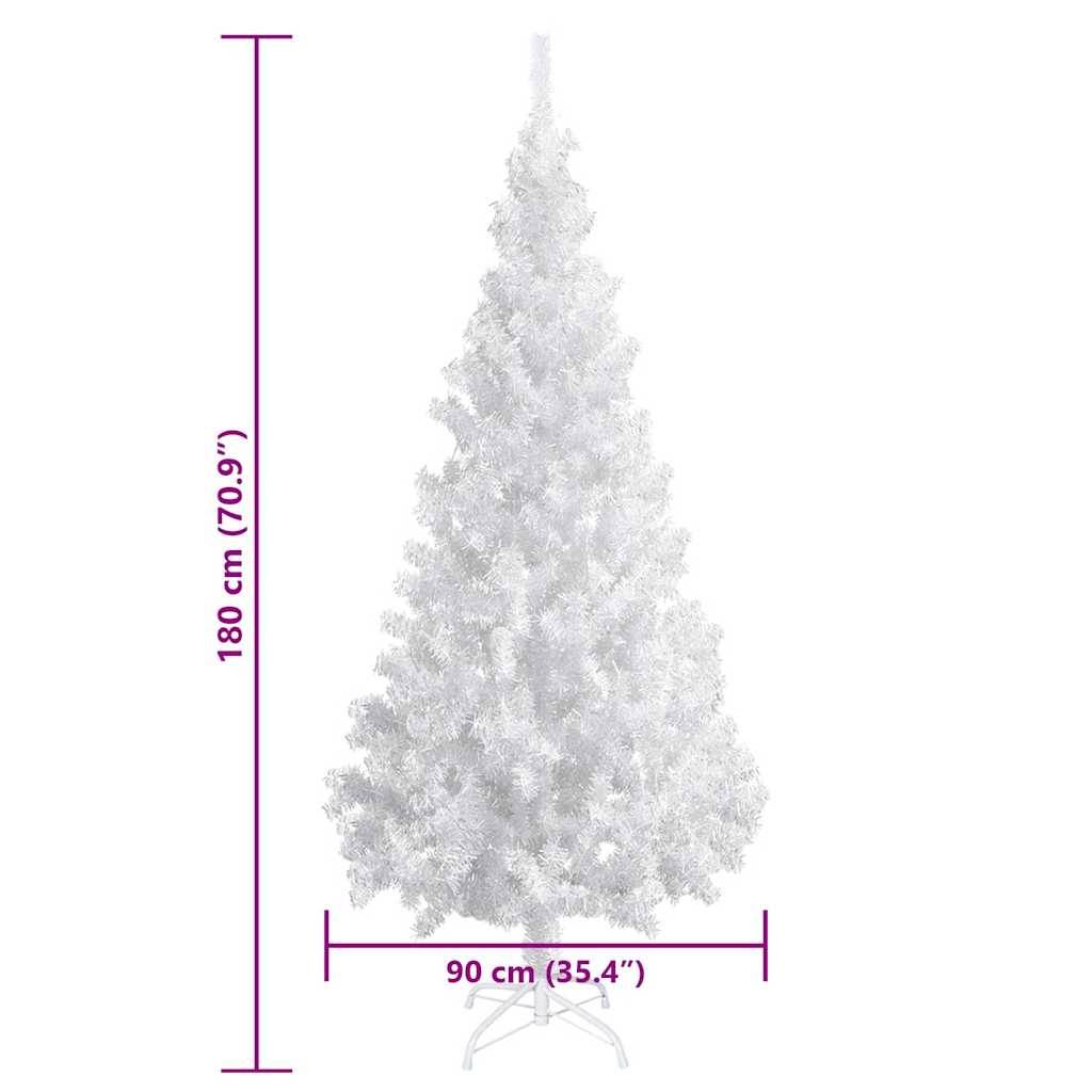 Vidaxl - Arbre de Noël artificiel pré-éclairé/boules 180 cm 620 branches vidaXL 3077666 - Image 3