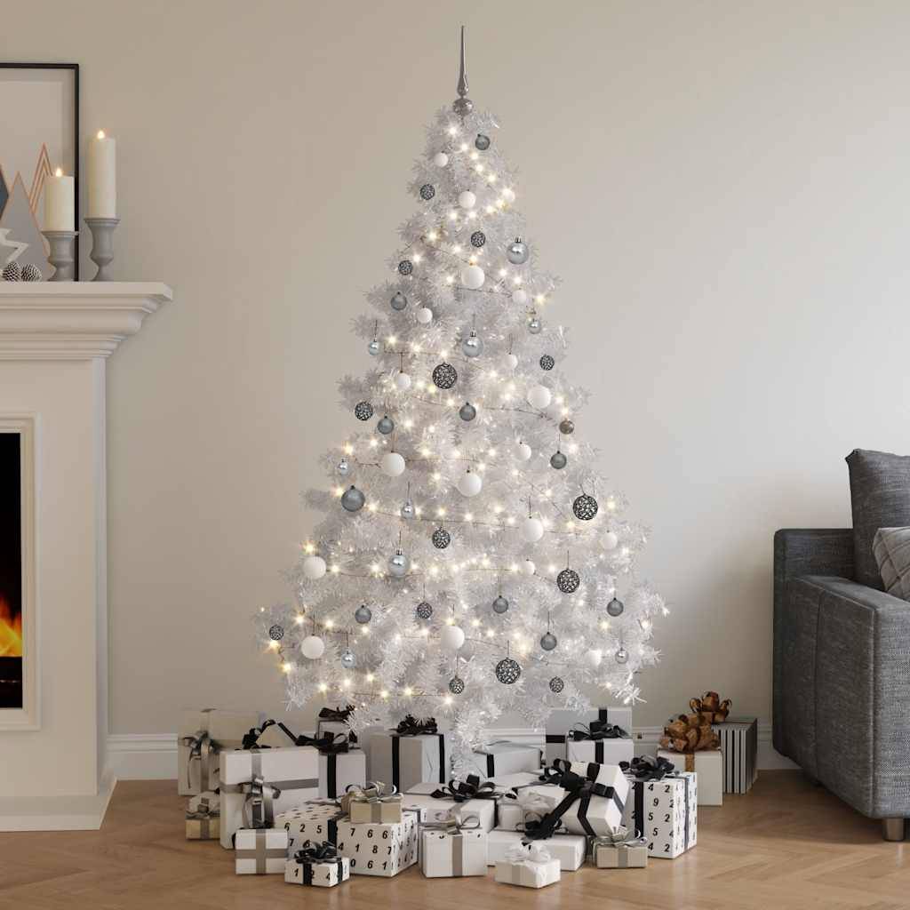 Vidaxl - Arbre de Noël artificiel pré-éclairé/boules 180 cm 620 branches vidaXL 3077666 - Image 1