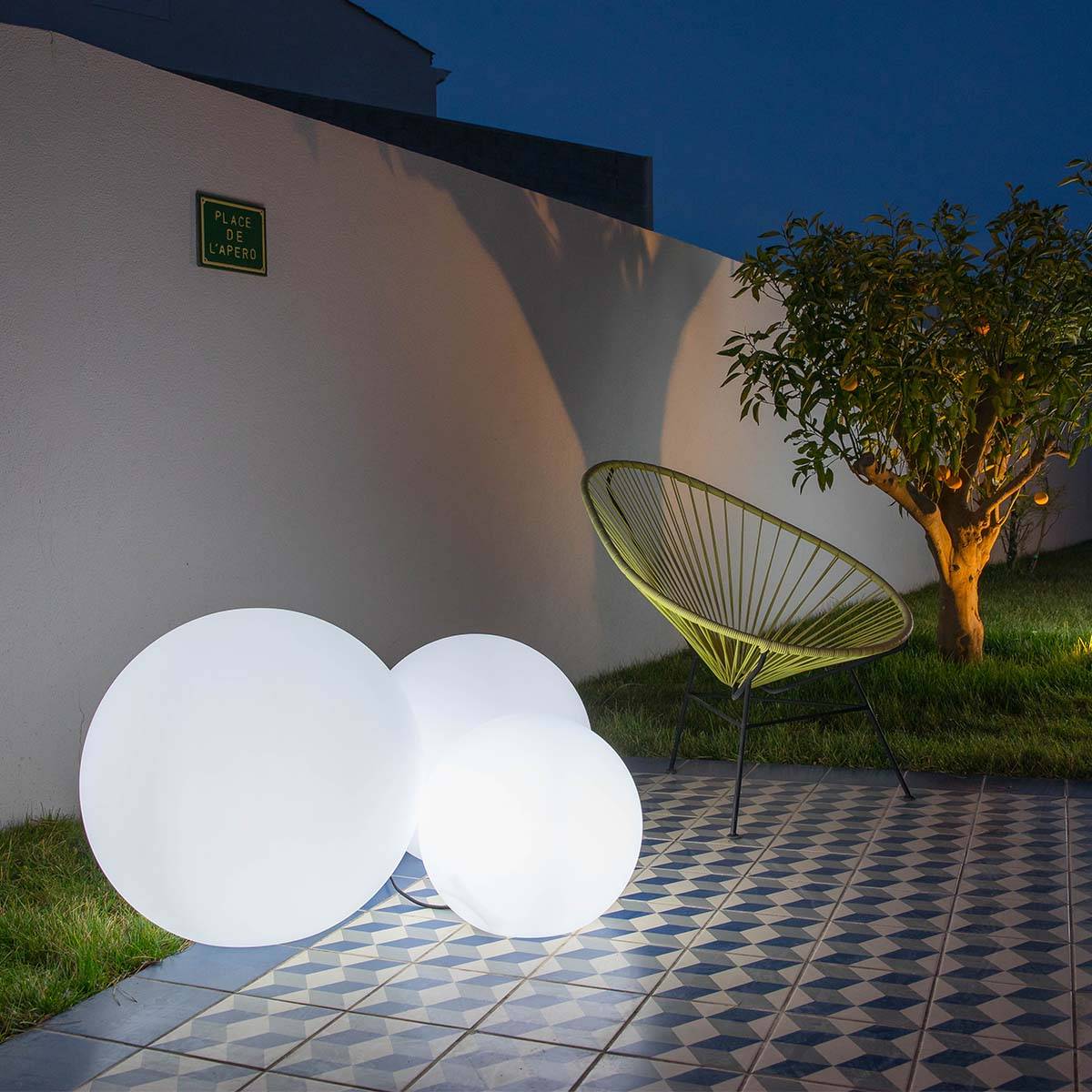 Lumisky - Boule lumineuse filaire BOBBY D40cm - Imagen 2