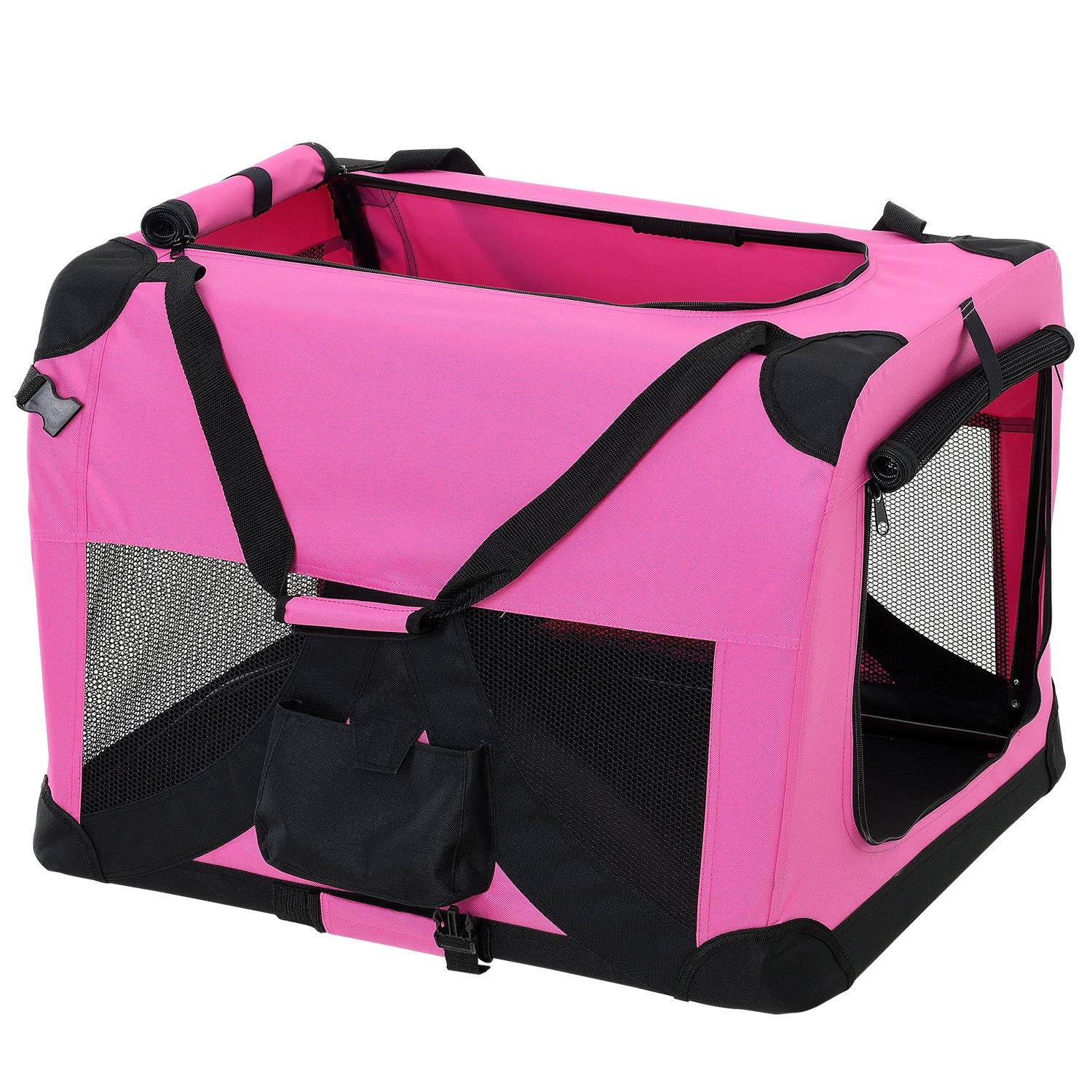 Pro.Tec - Box de Transport pour Chien Pliant Bleu Taille S pro.tec - Imagen 1