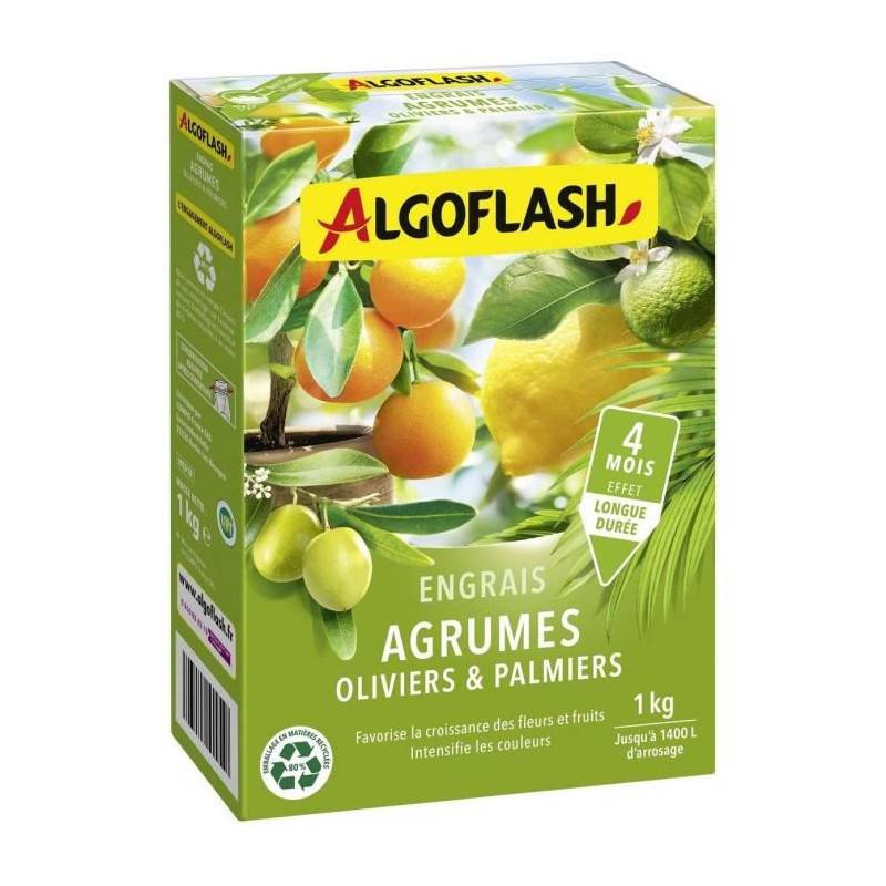 Algoflash Naturasol - Engrais Agrumes, Olivers Et Palmiers - Algoflash Naturasol - 1 Kg - Imagen 1