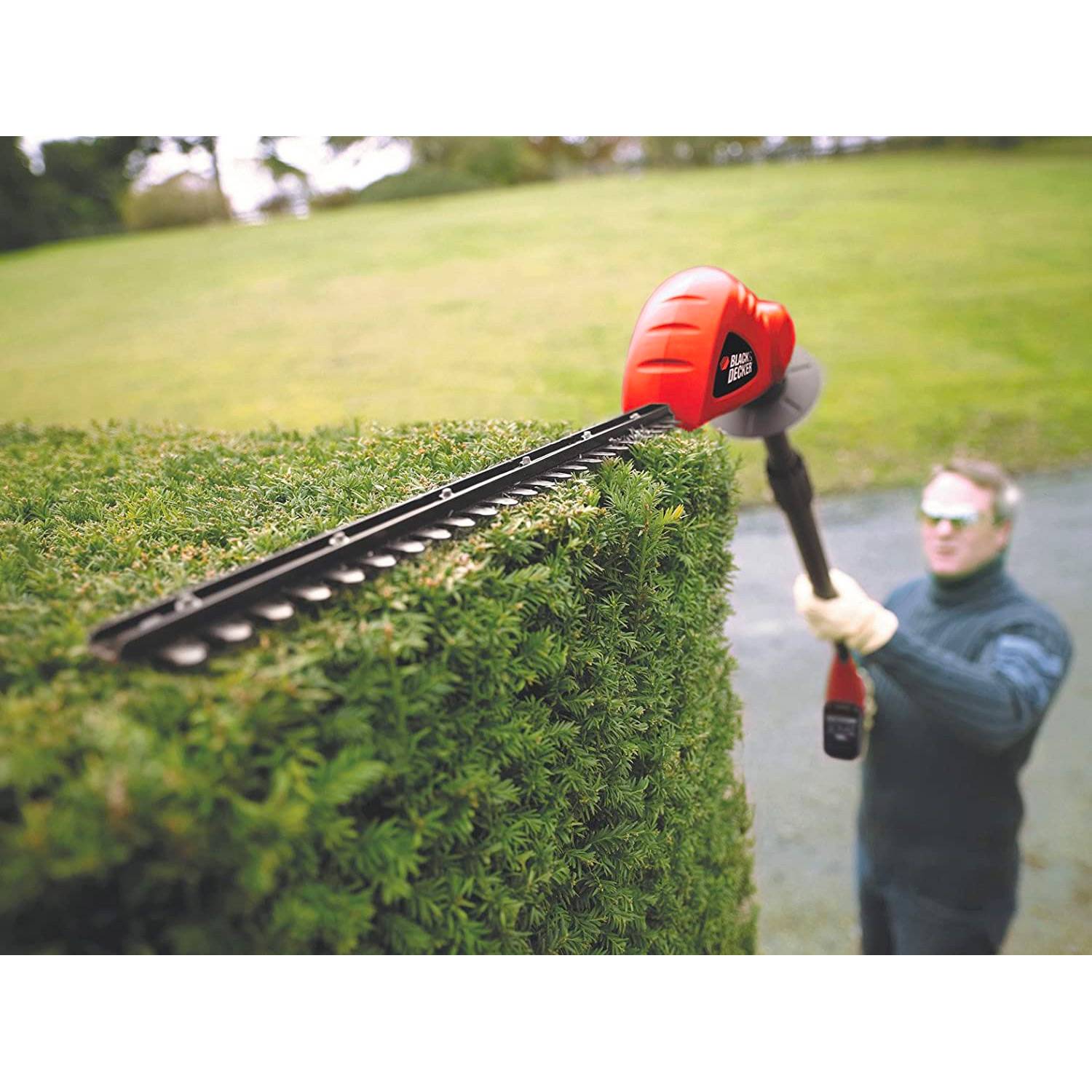 Black & Decker - Taille-Haies longue portée sans fil LITHIUM 18 V - 43cm (sans batterie) BLACK+DECKER GTC1843LB-QW - Image 5