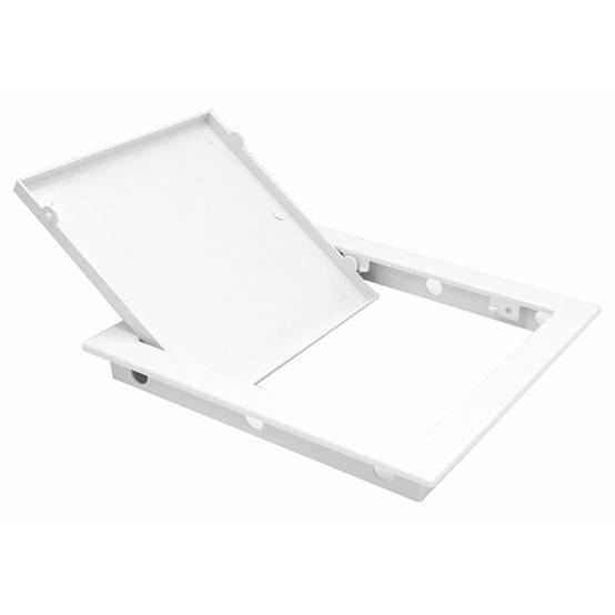 Importdistrib - Trappe de visite porte d'inspection en plastique ABS, 15x15 cm, blanche - Image 3