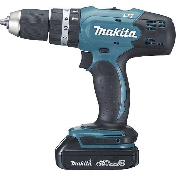 Makita - Perceuse visseuse à percussion MAKITA18V 1.5 Ah Li-Ion Ø13 mm En coffret MAK-PAC - DHP453RYJ - Imagen 1