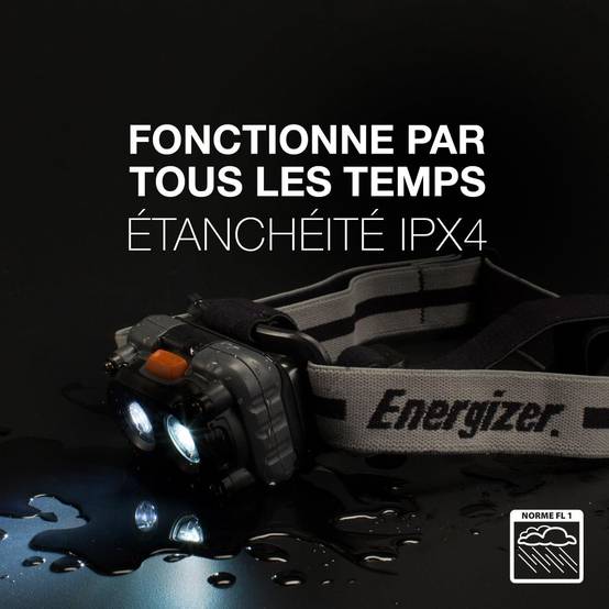 Energizer - Lampe frontale magnétique Hard Case Professional Energizer 3AAA - Image 3
