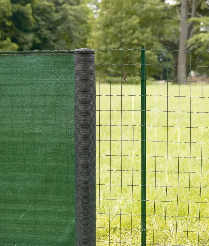 Nortène - Brise vue tissé 100% occultant -Vert - 2 x 25 m SUPRATEX Nortene - Imagen 2