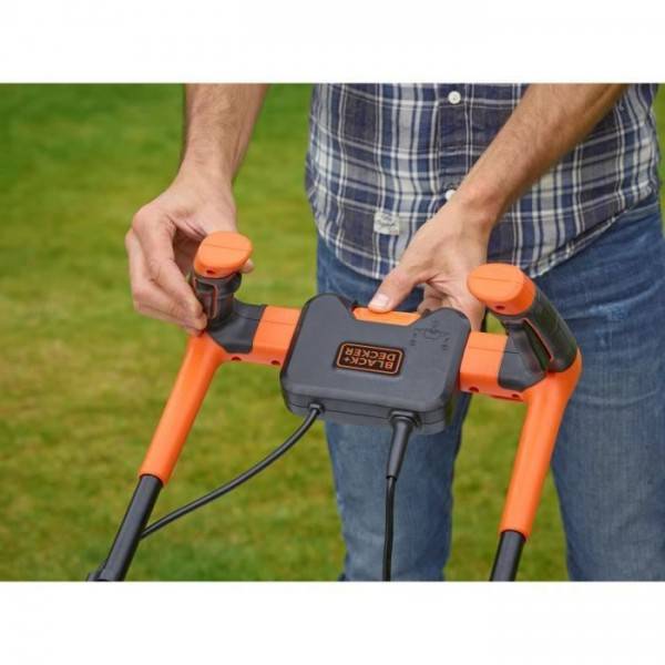 Tondeuse a Gazon   Filaire BLACK+DECKER BEMW471BH-QS 1600W 38 cm - 6 Hauteurs Réglables - Image 6