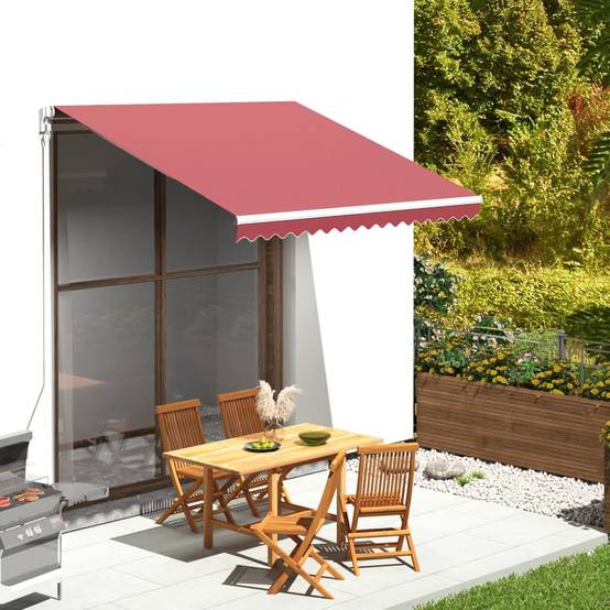 Prolenta Premium - Store banne Juna Rouge 280 X 245 cm - P87209R - Image 1