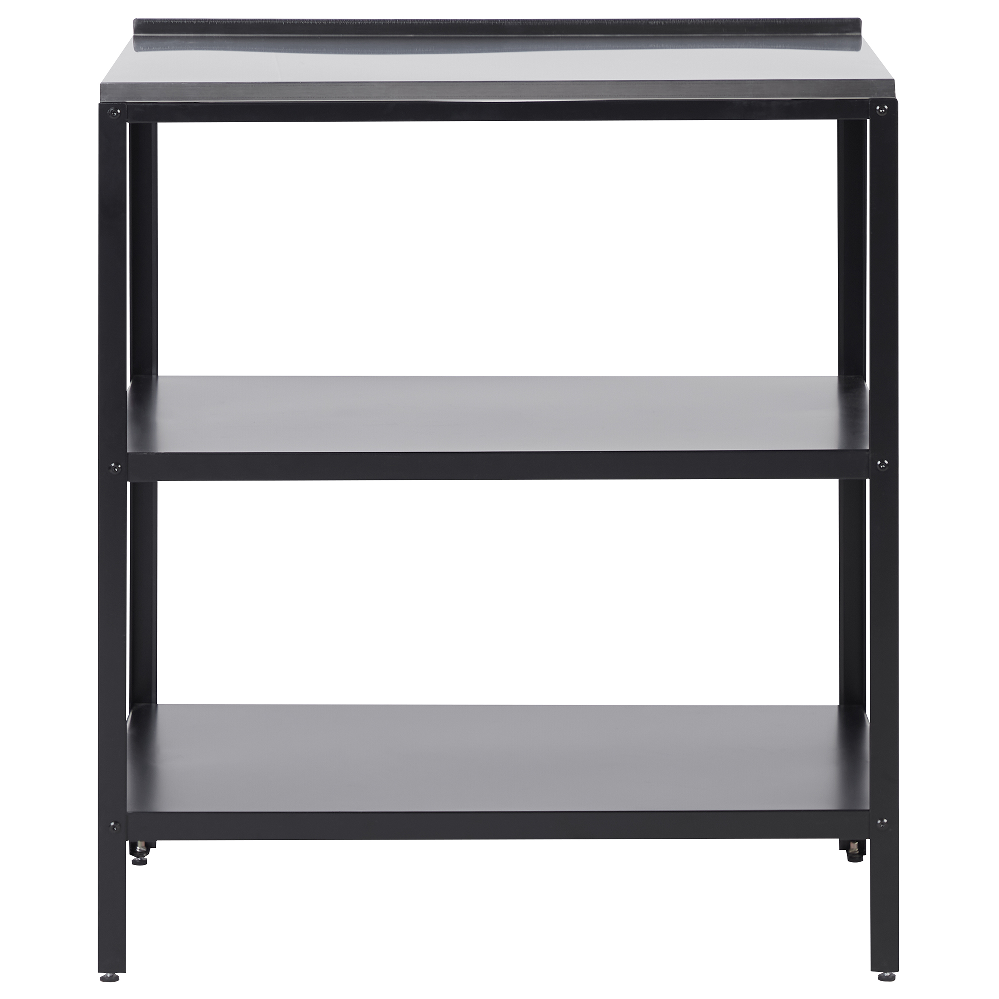 Beliani - Cuisine de jardin Acier Noir VILAMA - 80x50x90- Beliani - Image 5