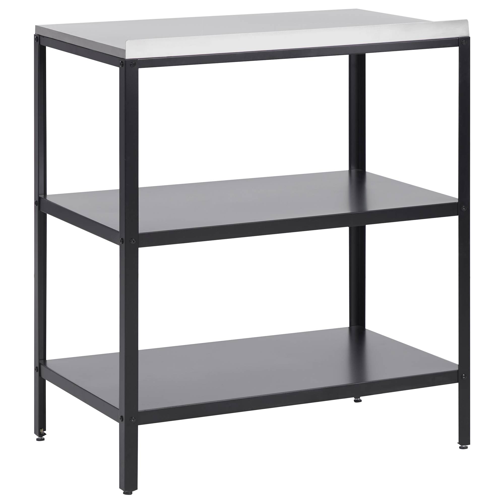 Beliani - Cuisine de jardin Acier Noir VILAMA - 80x50x90- Beliani - Image 6