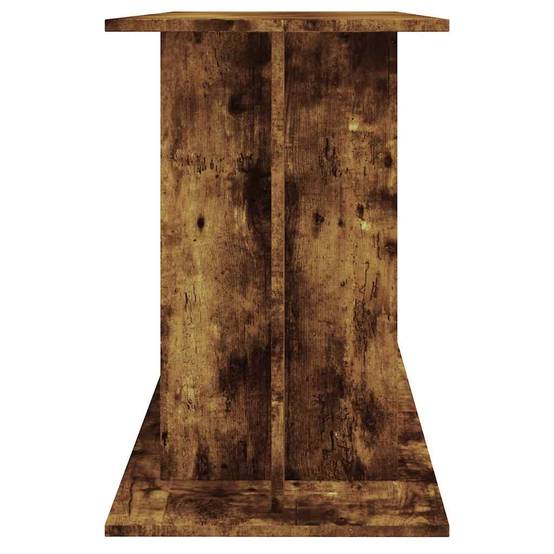 Meuble pour Aquarium Bois d'Ingénierie pour Salon avec Rangement 120x40x60 cm Chêne Fumé - ComfortXL Outdoor Living - Image 5