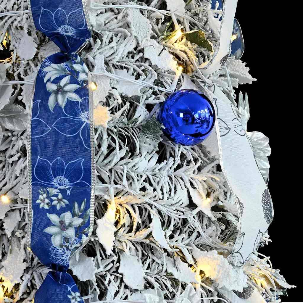 Vidaxl - Sapin de Noël artificiel Blanc 180 cm PVC vidaXL 42018636 - Image 8