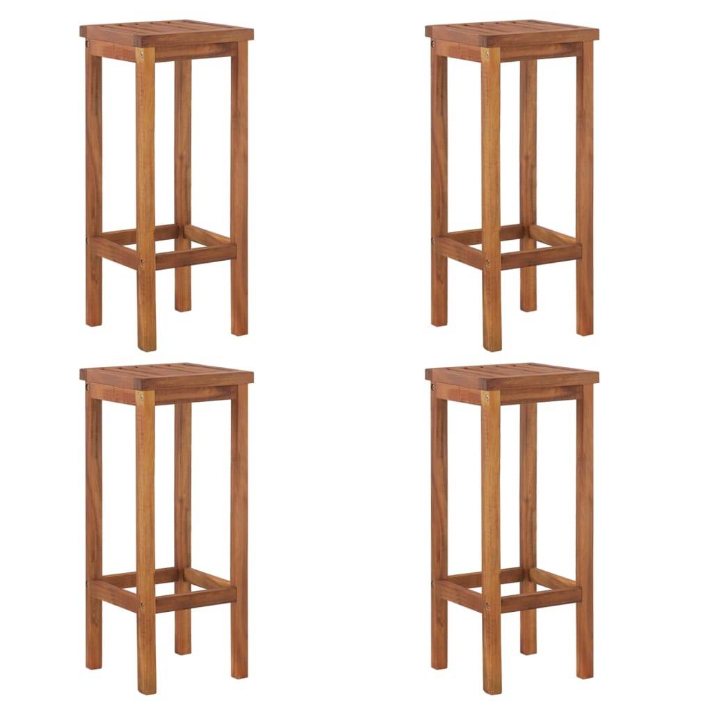 Vidaxl - Ensemble de bar de jardin 5 pcs bois d'acacia solide vidaXL 3154392 - Image 6