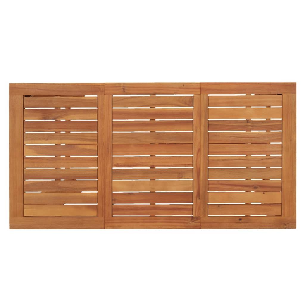 Vidaxl - Ensemble de bar de jardin 5 pcs bois d'acacia solide vidaXL 3154392 - Image 8