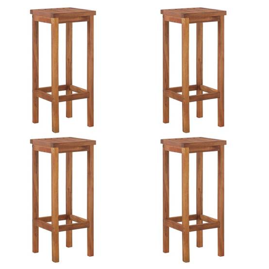 Vidaxl - Ensemble de bar de jardin 5 pcs bois d'acacia solide vidaXL 3154392 - Image 10