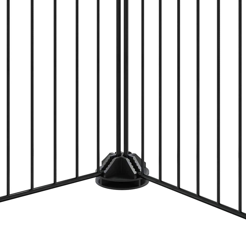 Vidaxl - Cage animaux de compagnie à 44 panneaux et porte Noir 175x105x70 cm vidaXL 3114063 - Imagen 4