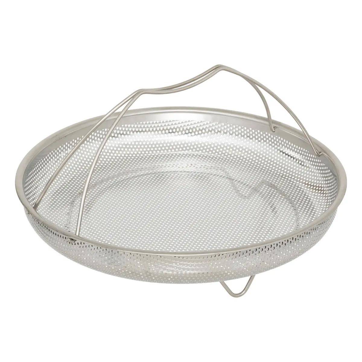 Sauteuse Avec Panier Vapeur "Kirk" 28cm Gris - Image 5