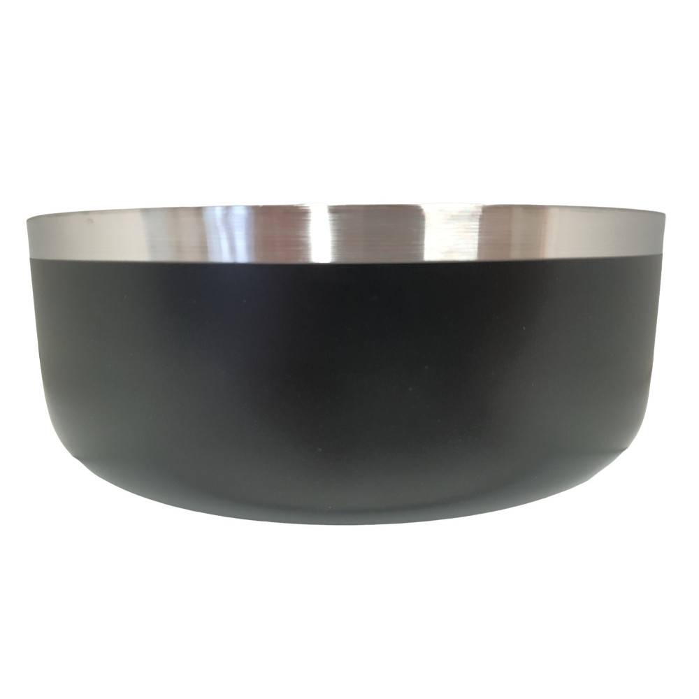 Gamelle pour eau ou nourriture a double paroi ø22 cm 2,25 litre pour chien - Image 3