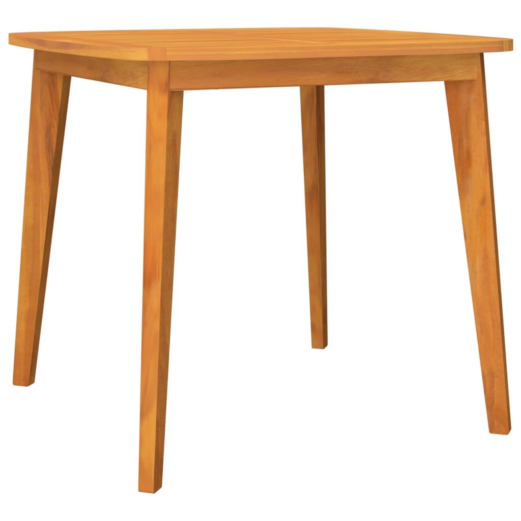 Maison Chic - Ensemble de 3 pcs table de jardin avec chaises - mobilier de jardin Bois d'acacia solide-JU2803 - Image 4