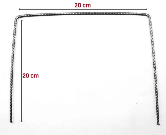 Agrafes pour toile de paillage Lot de 50 pièces Acier - Image 2