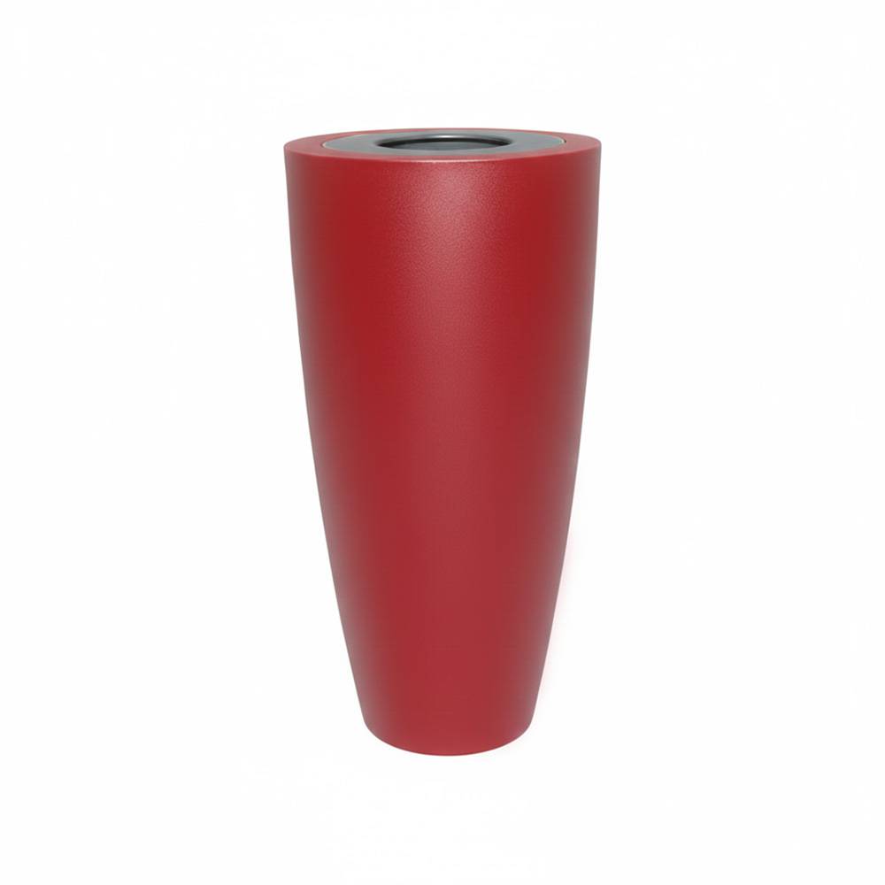 Pot de fleurs conique 200l delight - plast'up rotomoulage - Image 1