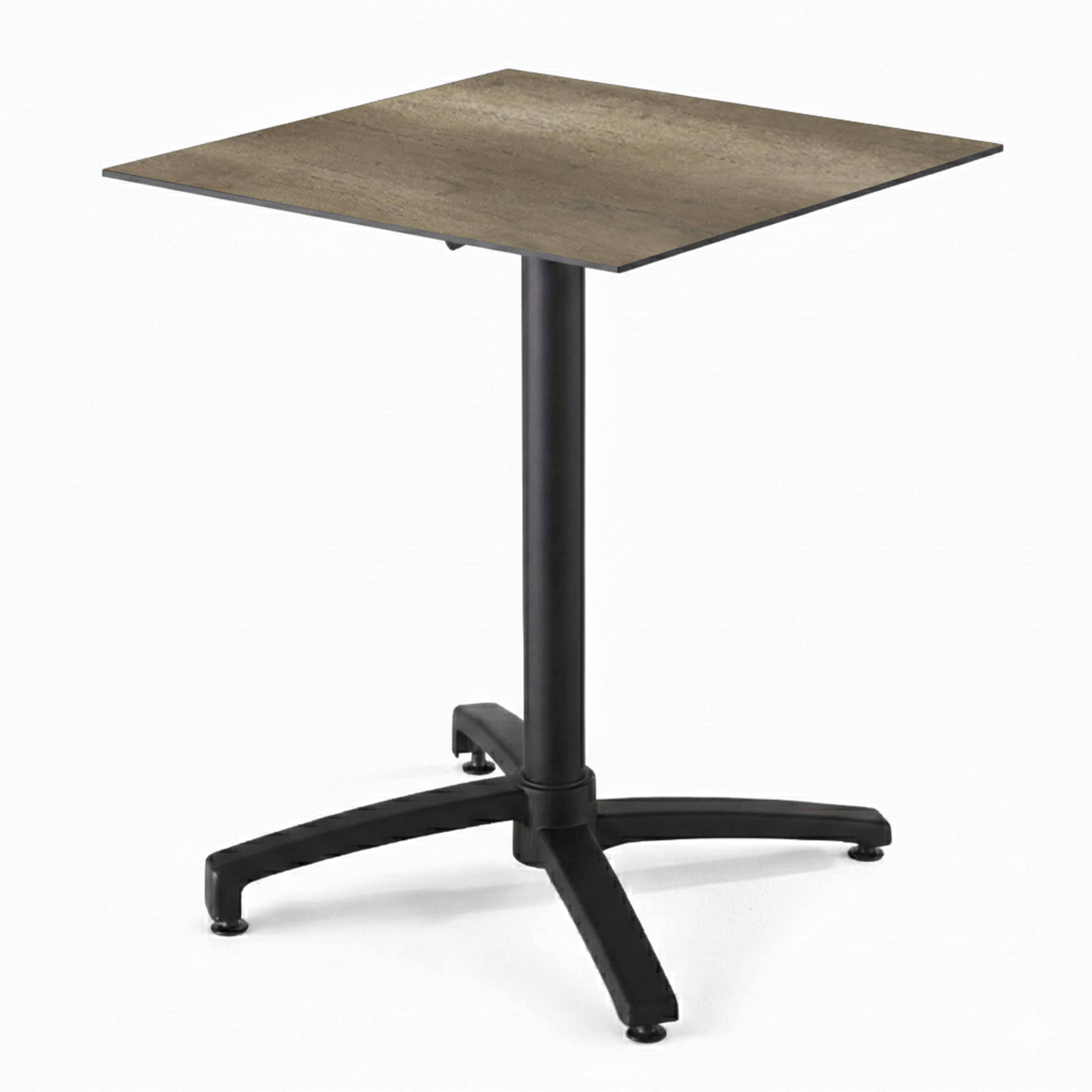 Oviala - Plateau de table stratifié 70x70 cm chêne fumé Opera - Oviala - Image 4