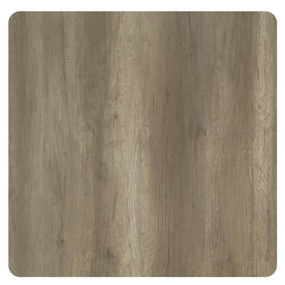 Oviala - Plateau de table stratifié 70x70 cm chêne fumé Opera - Oviala - Image 2