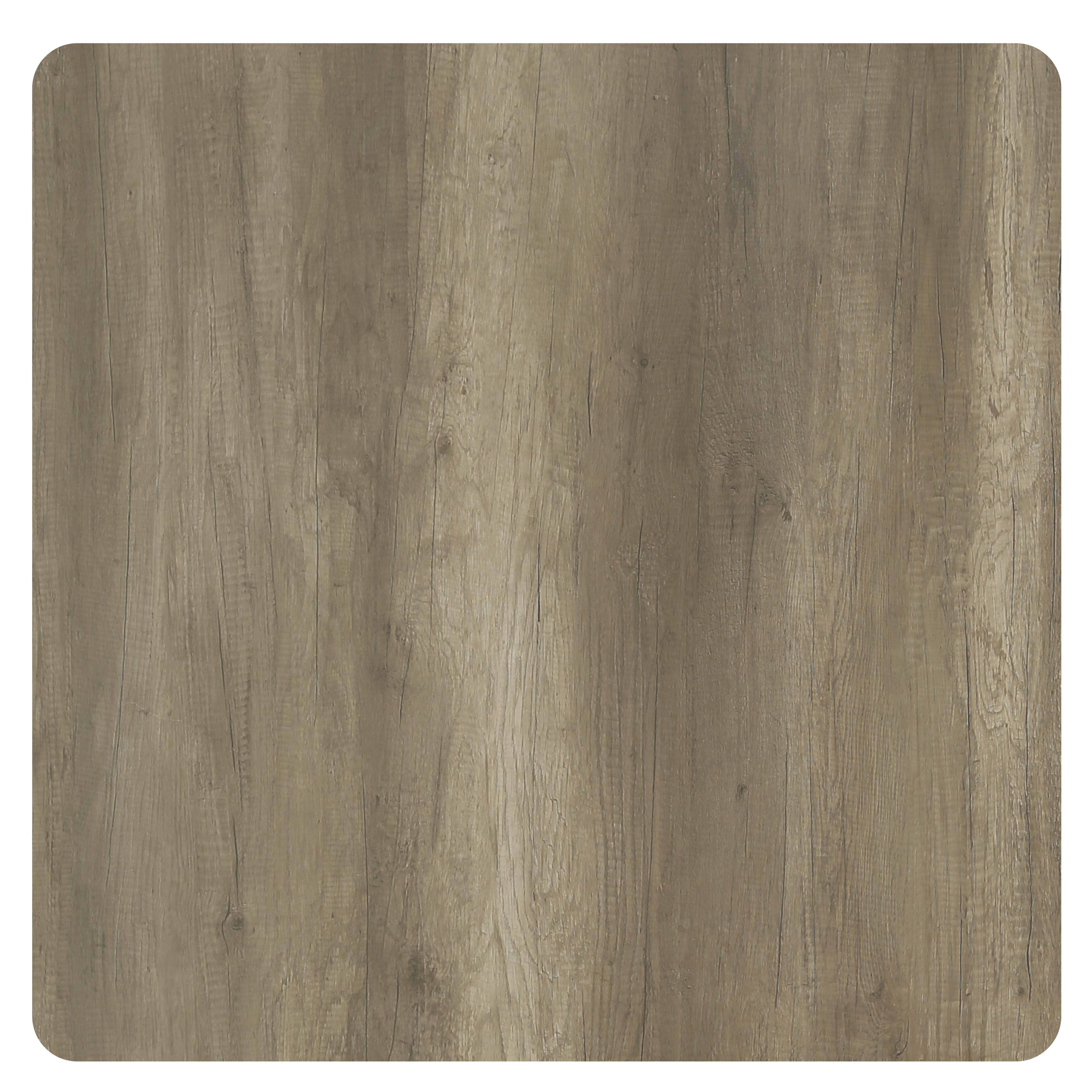 Oviala - Plateau de table stratifié 70x70 cm chêne fumé Opera - Oviala - Image 2