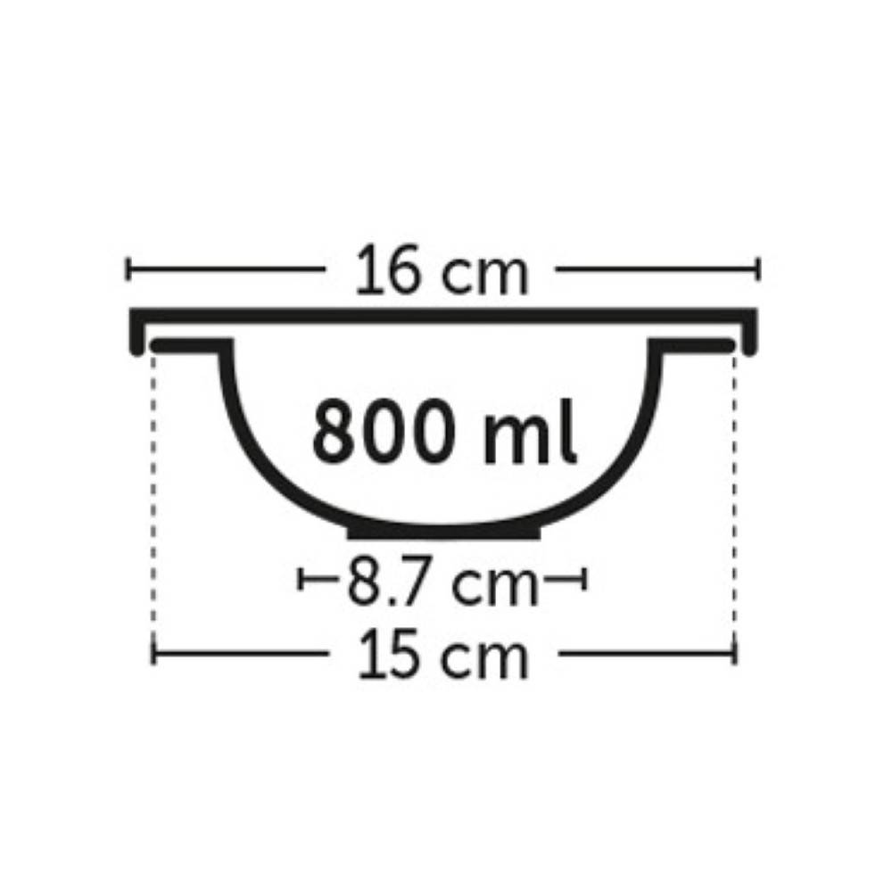 Ecuelle Kena avec couvercle ø15 cm 800 ml pour chien - Imagen 8