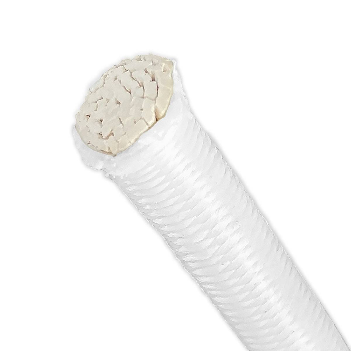 Sandow élastique Blanc 100 mètres 9SW - Qualité PRO - Tendeur pour bâche de diamètre 9 mm TECPLAST - Image 5