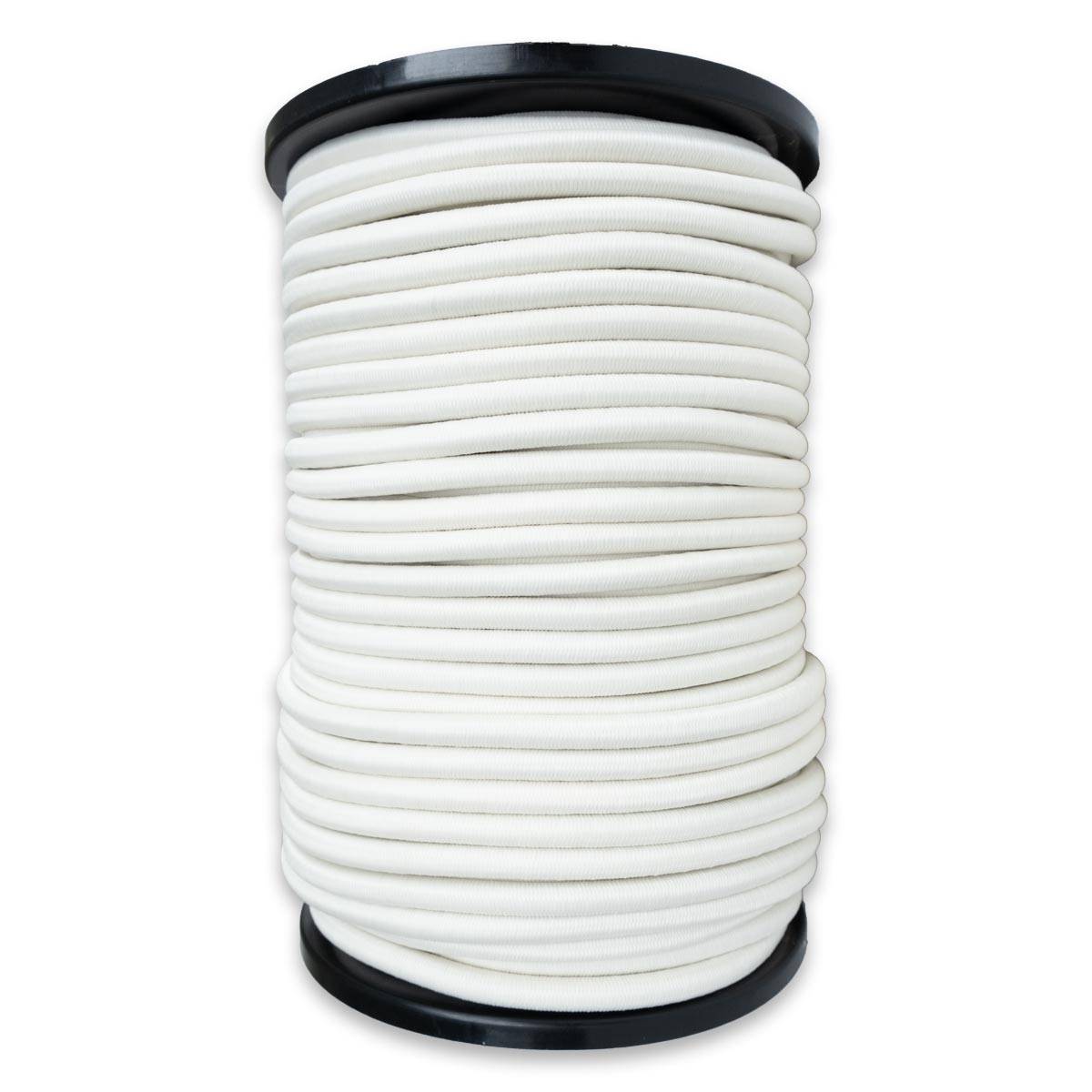 Sandow élastique Blanc 100 mètres 9SW - Qualité PRO - Tendeur pour bâche de diamètre 9 mm TECPLAST - Image 7