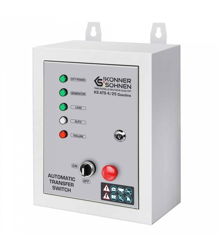 Unité de démarrage automatique pour générateurs à essence - Könner  Söhnen KS ATS 4/25 - Image 2