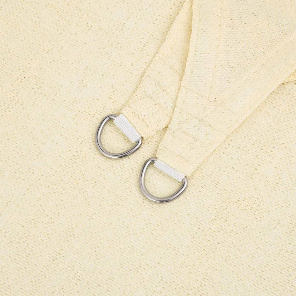 Vidaxl - Voile d'ombrage 160 g/m² Crème 5x7 m PEHD vidaXL 311192 - Imagen 4