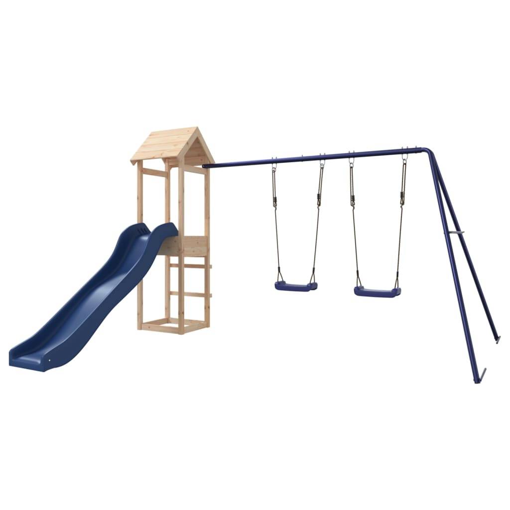Helloshop26 - Aire de jeux d'extérieur 308 x 315 x 194 cm bois de pin massif - Imagen 1