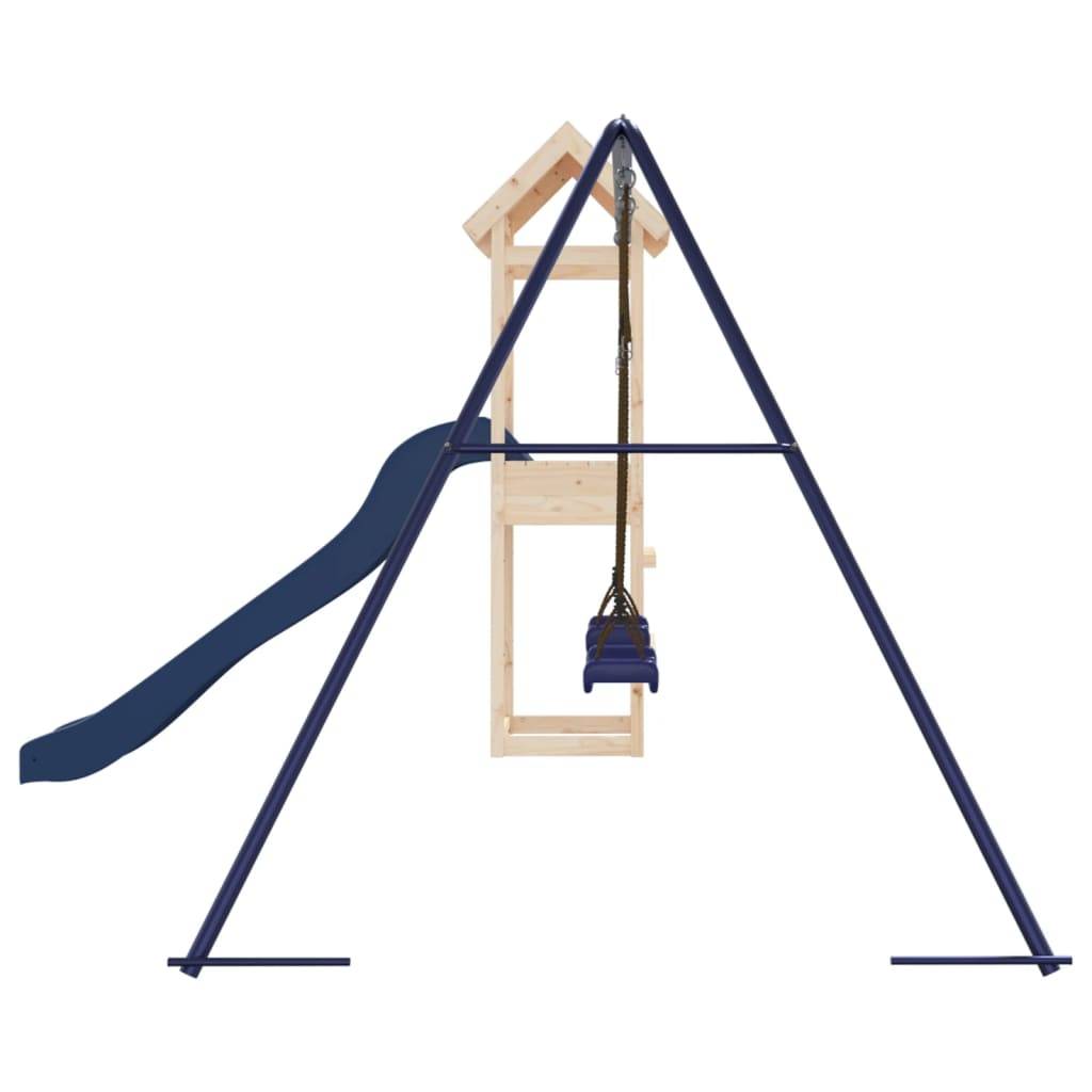 Helloshop26 - Aire de jeux d'extérieur 308 x 315 x 194 cm bois de pin massif - Imagen 5