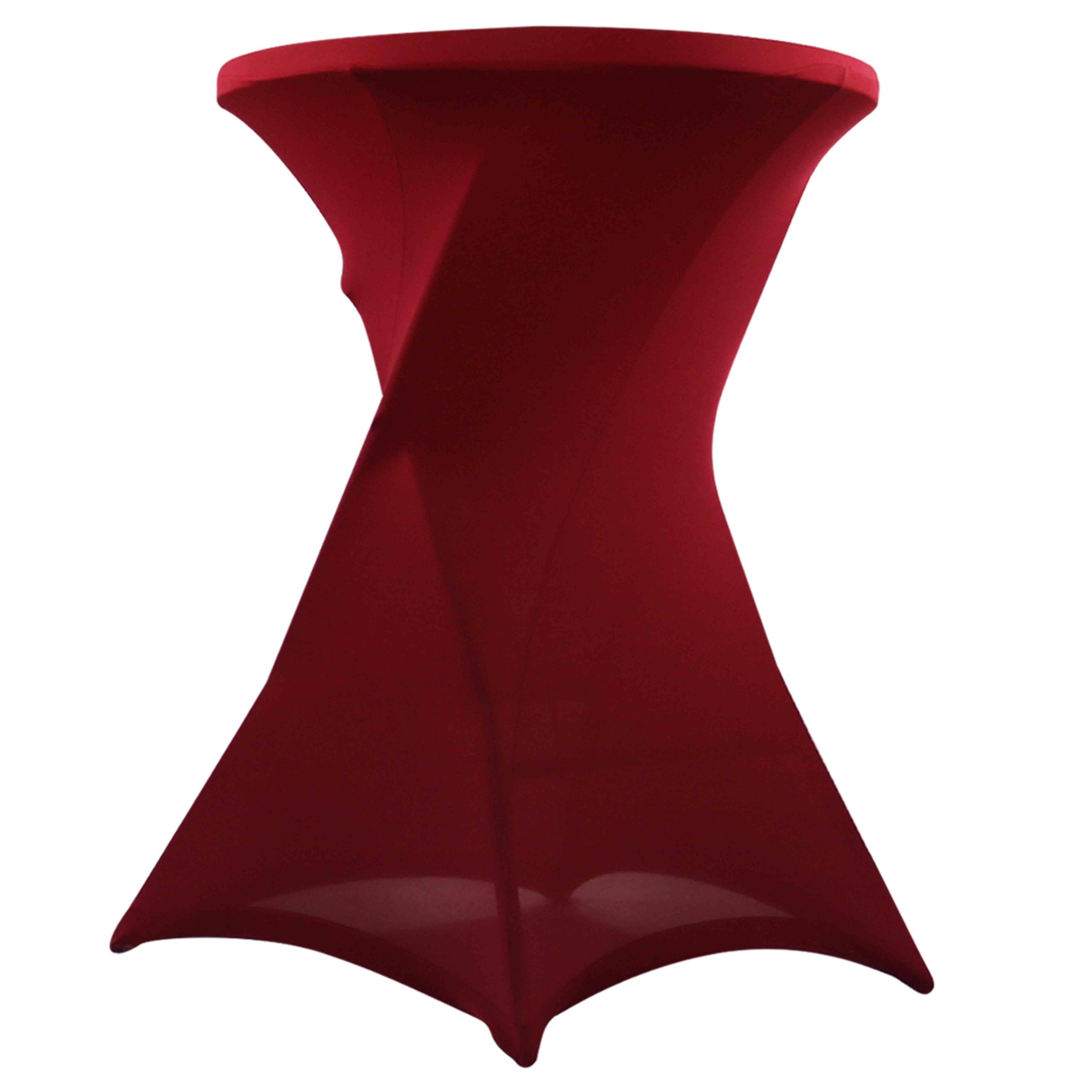 Oviala - Mange debout pliant 80 cm avec housse bordeaux Pack spécial salon - Oviala - Imagen 2