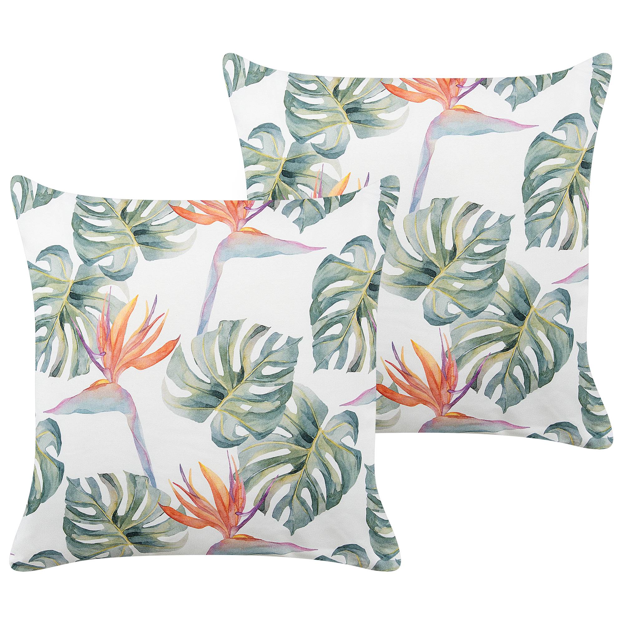 Beliani - Coussin d'extérieur Polyester Multicolore TORRAZZO - Beliani - Imagen 2