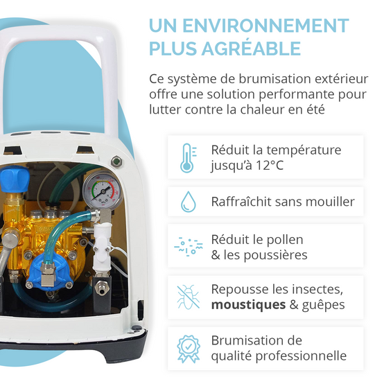 O'Fresh - Brumisateur extérieur terrasse haute pression 30 buses O'FRESH - Image 5